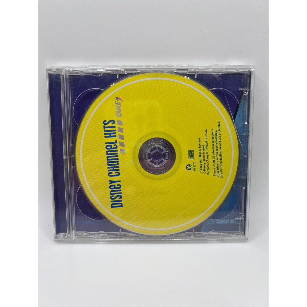 Disney Channel Hits Take 1 CD With Bonus Music Videos Missing Front Insert 2004